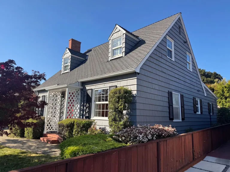 Gray shingle cottage repaint, Peninsula