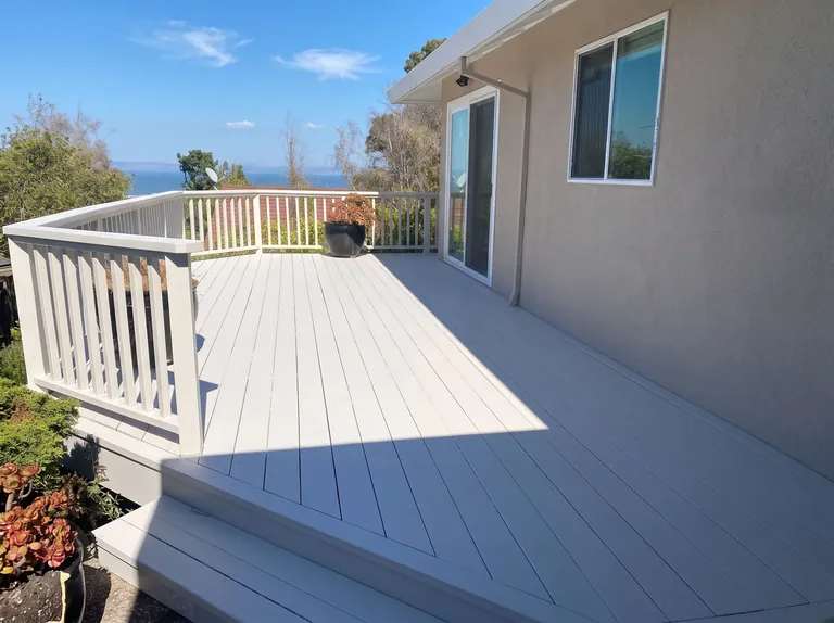 Bayview deck repaint, Bay Area