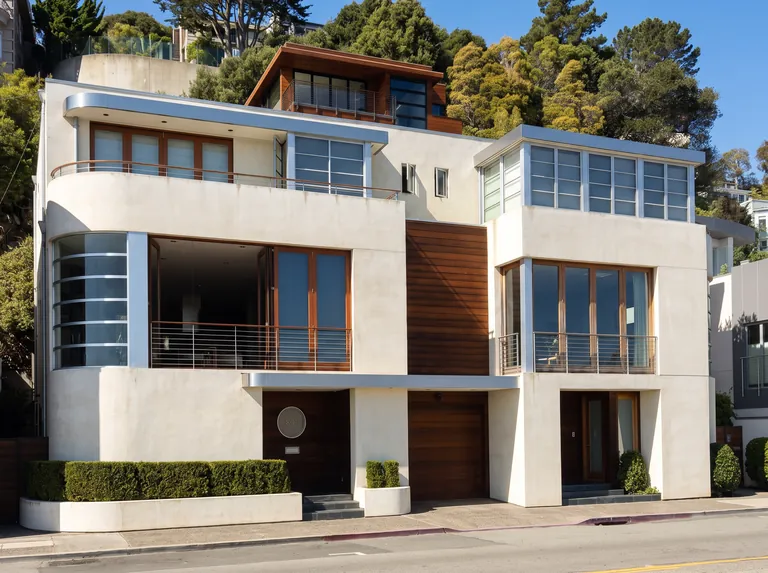 Waterfront modern repaint, San Francisco